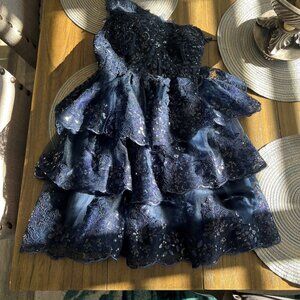 Navy Homecoming/Prom Dress